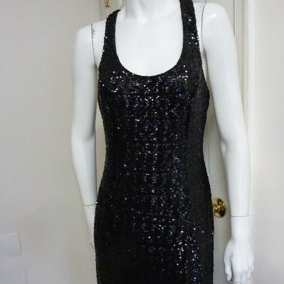 Michael Kors Collection Sequin Racerback Gown - Picture 8 of 13